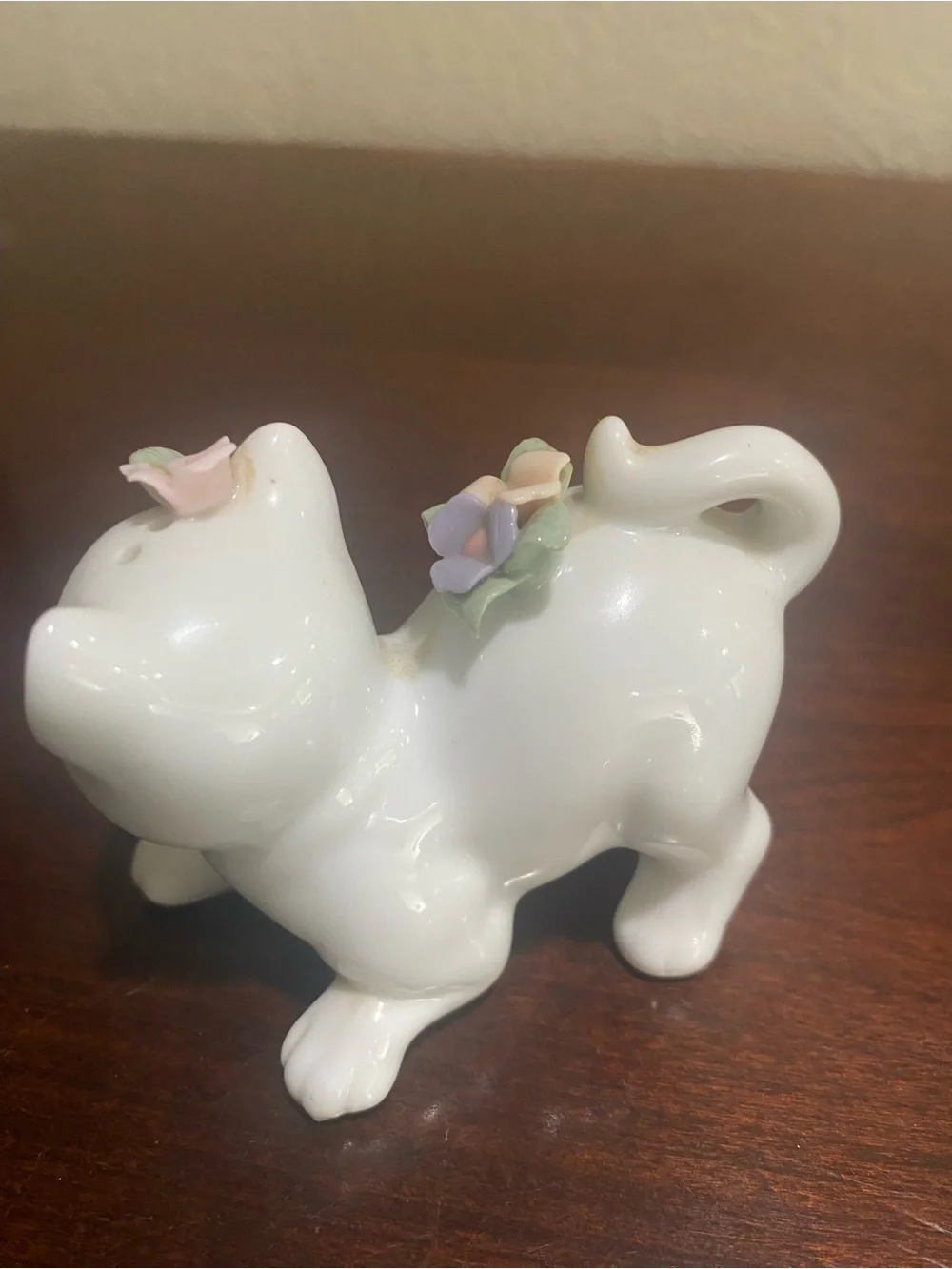 Vintage, Lenox, Butterfly Meadows, Porcelain Cat Salt and Pepper Shakers